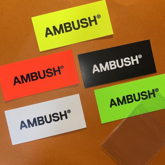 AMBUSH(アンブッシュ)のAmbush アンブッシュ  ステッカー5枚セット 新品未使用  メンズのファッション小物(その他)の商品写真