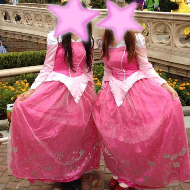Disney(ディズニー)のプリンセス オーロラ姫 衣装 ドレス レディースのフォーマル/ドレス(その他ドレス)の商品写真