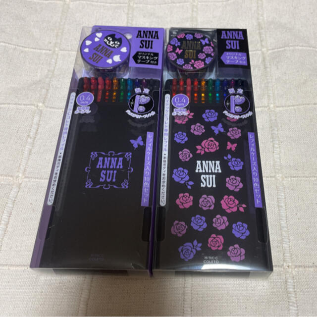 ANNA SUI(アナスイ)の限定品 ハイテックCコレト　ANNA SUIコラボ　オリジナルマスキングテープ ハンドメイドの文具/ステーショナリー(その他)の商品写真