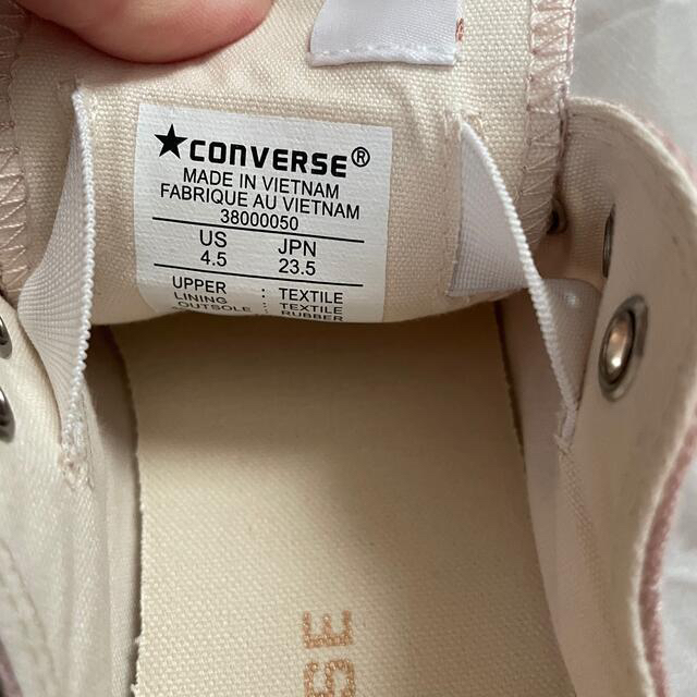 CONVERSE(コンバース)の新品♡コンバース　スリッポン　ピンク　23.5センチ レディースの靴/シューズ(スリッポン/モカシン)の商品写真