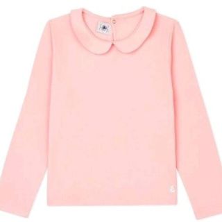 プチバトー(PETIT BATEAU)の襟付き長袖Tシャツ 5ans(Tシャツ/カットソー)