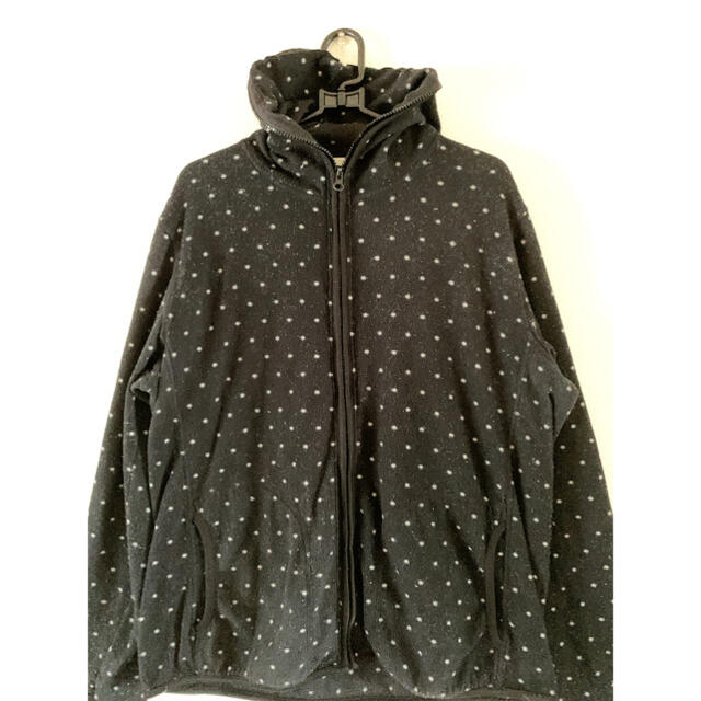 H&M(エイチアンドエム)のH&M hoodie dot  color：black メンズのトップス(パーカー)の商品写真