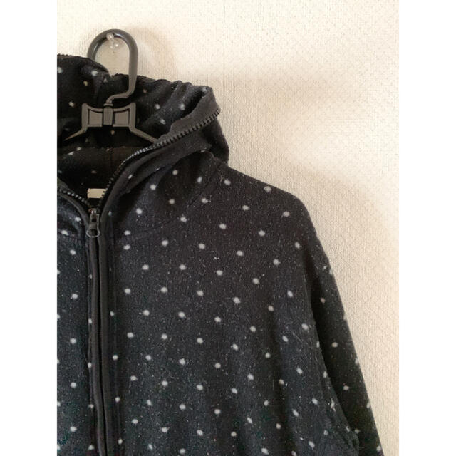 H&M(エイチアンドエム)のH&M hoodie dot  color：black メンズのトップス(パーカー)の商品写真