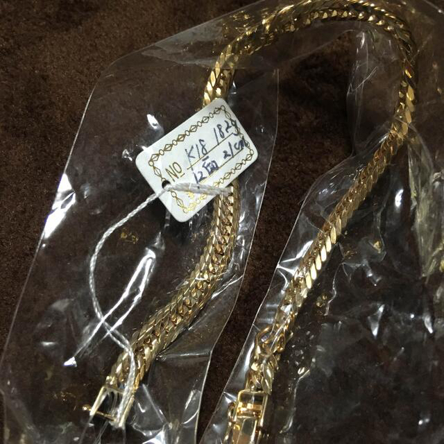 人気絶頂 喜平 12面 ブレスレット k18 21㎝ 18g ブレスレット - rinsa.ca