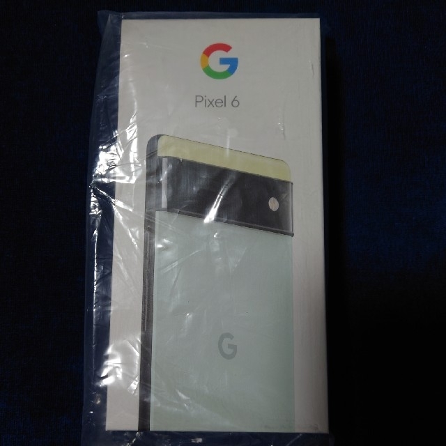 新品未使用　Google Pixel6 256GB Sorta Seafoam