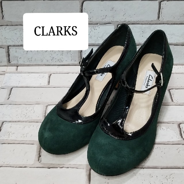 Clarks(クラークス)の【clarks】クラークス パンプス　スエード　ヒール レディースの靴/シューズ(ハイヒール/パンプス)の商品写真