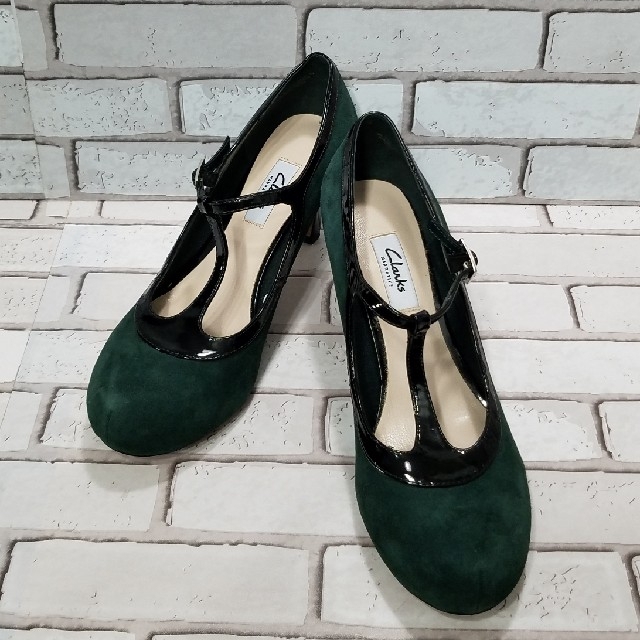 Clarks(クラークス)の【clarks】クラークス パンプス　スエード　ヒール レディースの靴/シューズ(ハイヒール/パンプス)の商品写真