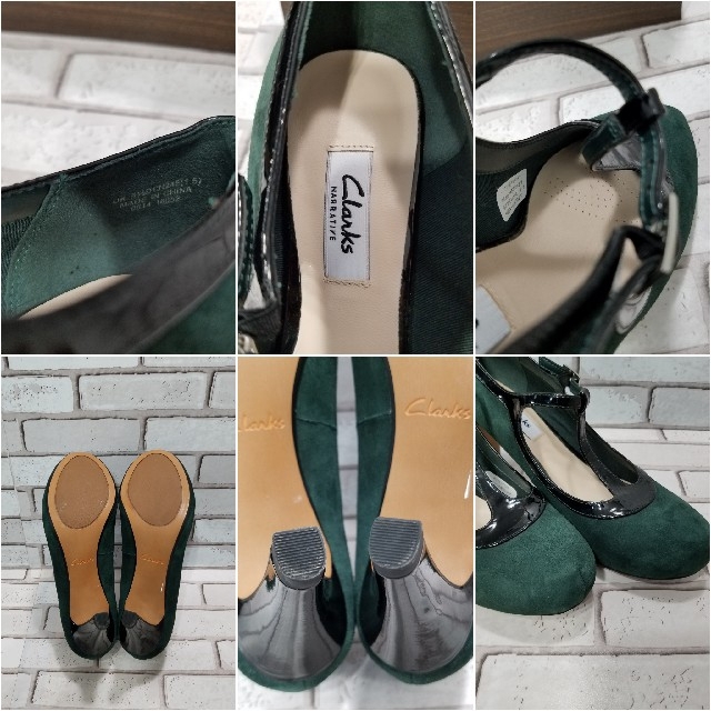 Clarks(クラークス)の【clarks】クラークス パンプス　スエード　ヒール レディースの靴/シューズ(ハイヒール/パンプス)の商品写真