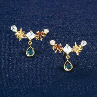 美品　TAKE-UP クリスマス　ピアスピアス