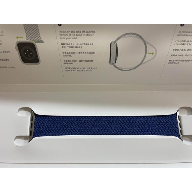 Apple Watch(アップルウォッチ)の専用」純正Apple Watchブレイデッドソロループ４４ミリサイズ7 スマホ/家電/カメラのスマホアクセサリー(その他)の商品写真