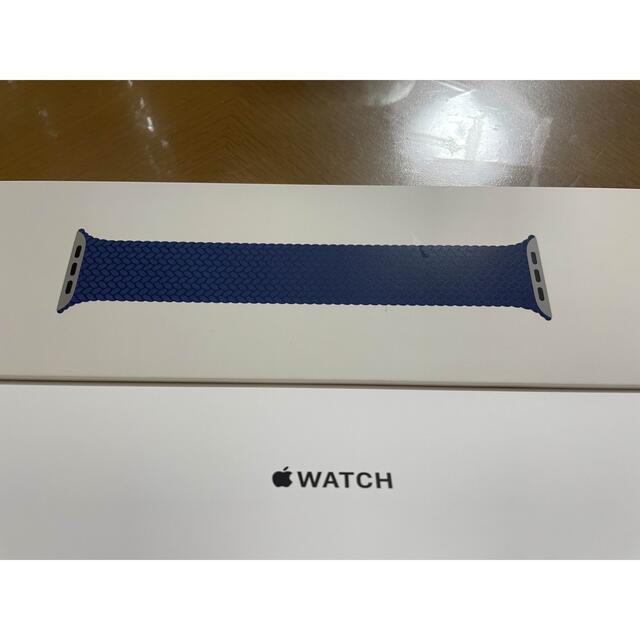 Apple Watch(アップルウォッチ)の専用」純正Apple Watchブレイデッドソロループ４４ミリサイズ7 スマホ/家電/カメラのスマホアクセサリー(その他)の商品写真