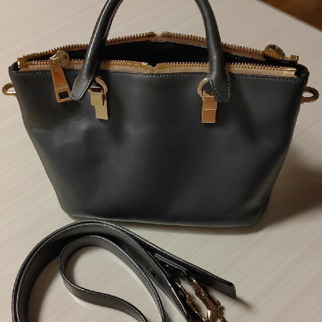 クロエ Chloe ベイリー ショルダーバッグ レザー レッド レディース