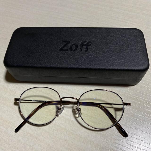 Zoff(ゾフ)のブルーライトカットメガネ レディースのファッション小物(サングラス/メガネ)の商品写真