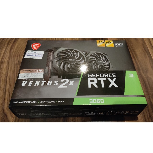 MSI GeForce RTX 3060 VENTUS 2X 12G OCスマホ/家電/カメラ