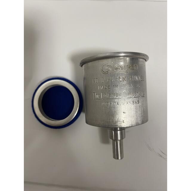 Coleman(コールマン)の美品Coleman funnel ビンテージ品　アメリカ製アルミ仕様 ファンネル スポーツ/アウトドアのアウトドア(ライト/ランタン)の商品写真