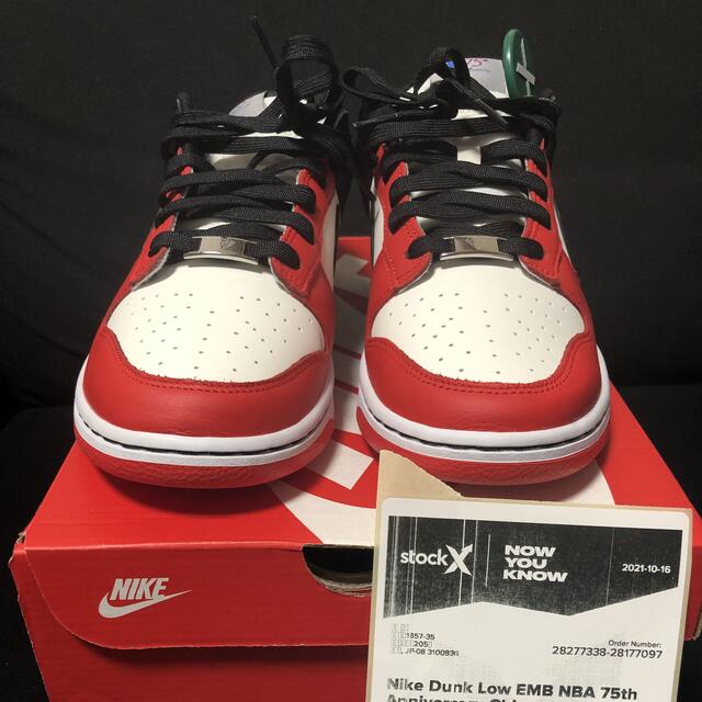 nike dunk low 75th Chicago 新品未使用