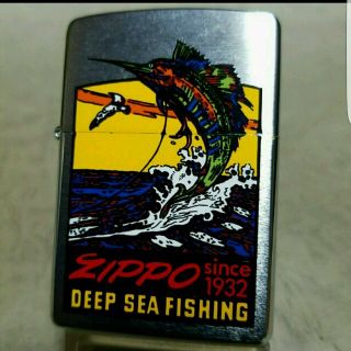 ジッポー(ZIPPO)の新品❤05H`Zippo❤DEEP SEA FISHING❤送料無料❤(タバコグッズ)