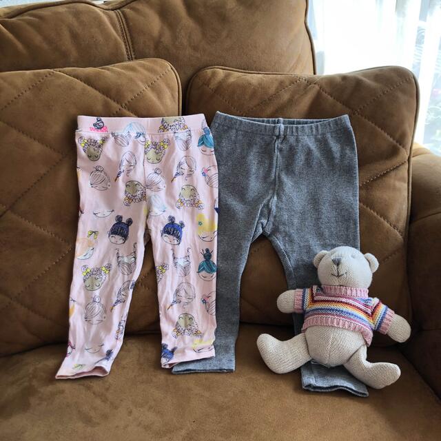 babyGAP♡UNIQLO♡レギパンセット 90 お値下げ中 キッズ/ベビー/マタニティのキッズ服女の子用(90cm~)(パンツ/スパッツ)の商品写真