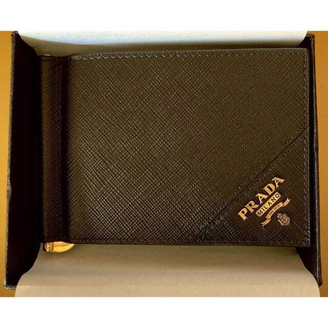 PRADA - PRADA プラダ マネークリップ 財布 カードケース 美品 正規品 希少品の通販 by ALL WORK's shop