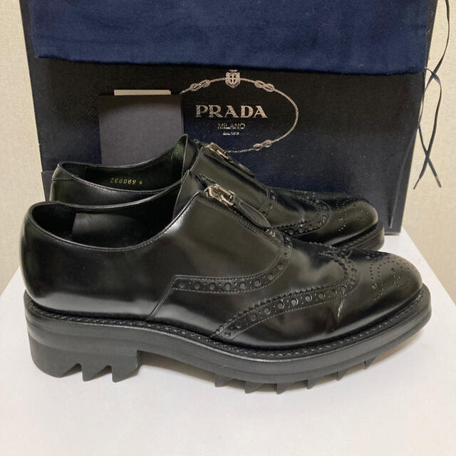 prada シャークソール サイズ6 美品