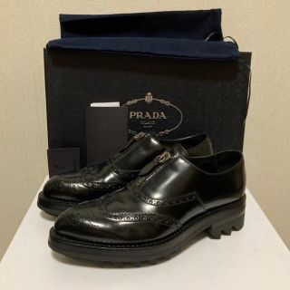 PRADA   美品PRADA aw シャークソール ウィングチップ サイズ6の