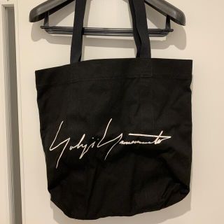 Yohji Yamamoto - ヨウジヤマモト ノベルティ トートバッグ ブラックの