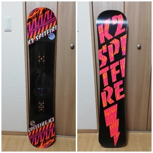 スノーボードセット K2 Spitfire BURTONブーツ ウェア