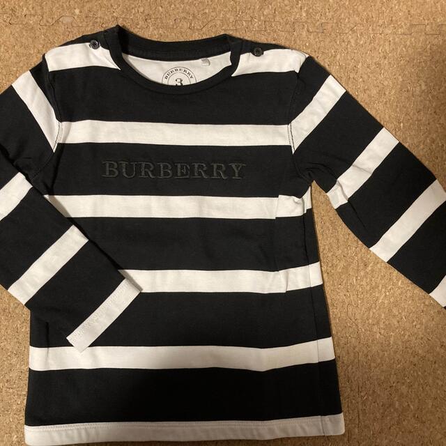 BURBERRY(バーバリー)のバーバリー　ロンT ロゴ　3an キッズ/ベビー/マタニティのキッズ服男の子用(90cm~)(Tシャツ/カットソー)の商品写真