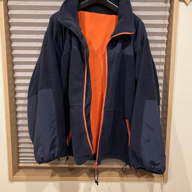 アウターな Kastane - 新品 kastane フリースナイロンブルゾンの通販
