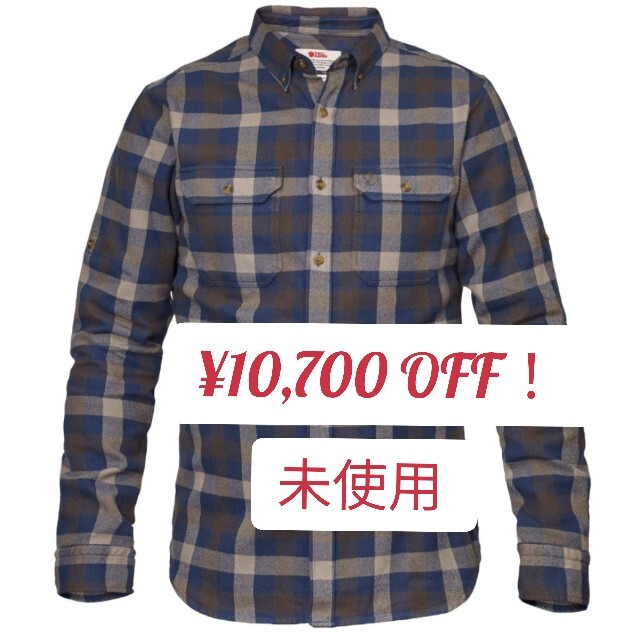 Fjallraven Men's Skog Shirt GlacierGreenソロキャンプ