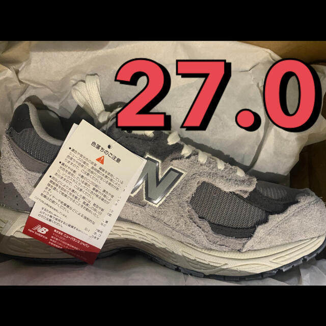 New Balance(ニューバランス)のNEW BALANCE M2002RDA "RAIN CLOUD" 27 メンズの靴/シューズ(スニーカー)の商品写真