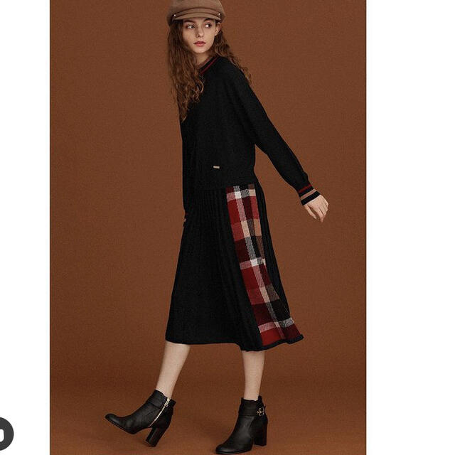 最終決算 - LABEL BLUE BURBERRY クレストブリッジチェックジャカード