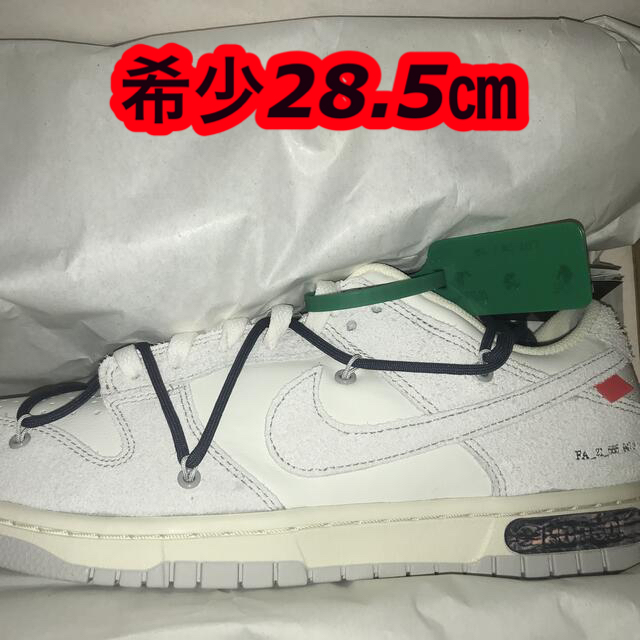 Off-White NIKE DUNK LOW28.5センチ