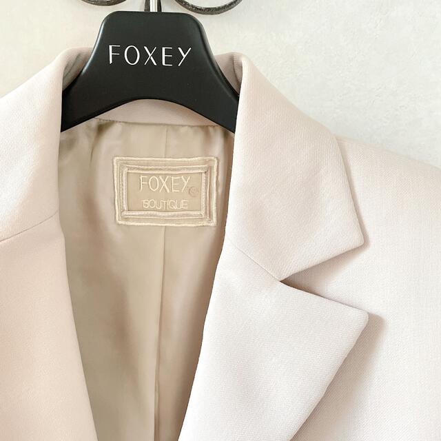 新品♡【フォクシー】FOXEY テーラードジャケット　ピンク