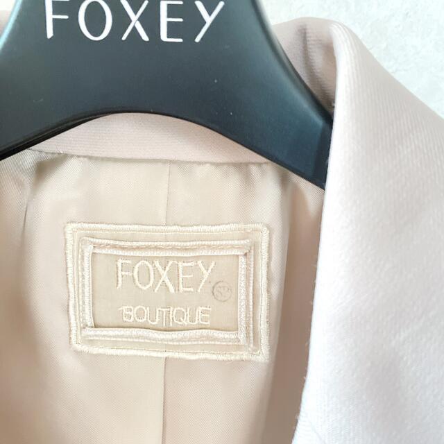 FOXEY(フォクシー)の新品♡【フォクシー】FOXEY テーラードジャケット　ピンク レディースのジャケット/アウター(テーラードジャケット)の商品写真