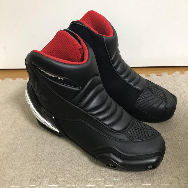 SIDI REX レーシングブーツ 27.5cm レッド ブラック