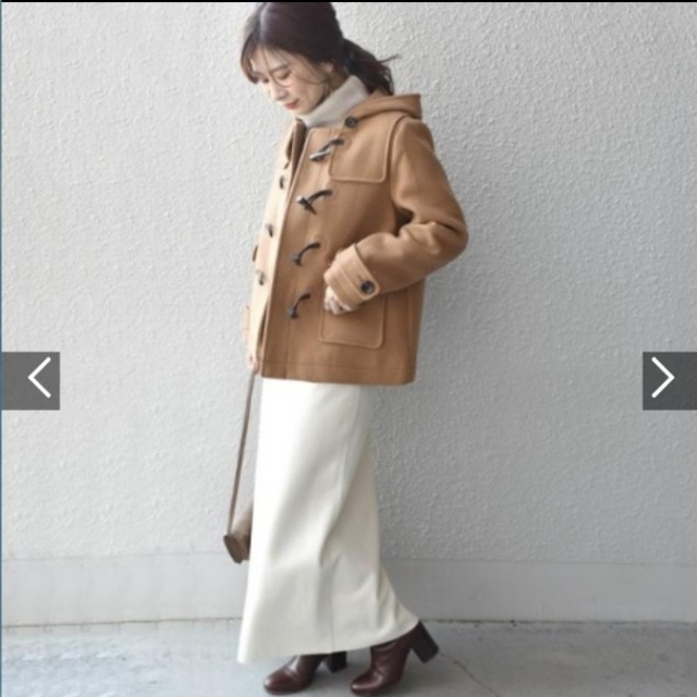【着用1回】SHIPS khaju ショートダッフルコート