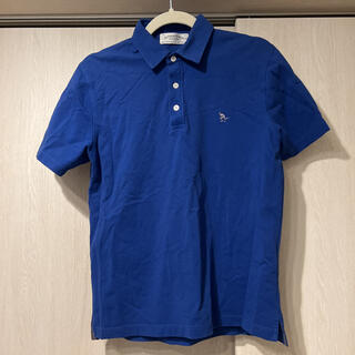 ユナイテッドアローズ(UNITED ARROWS)のAUTHENTICWEAR ポロシャツ　ブルーM(ポロシャツ)
