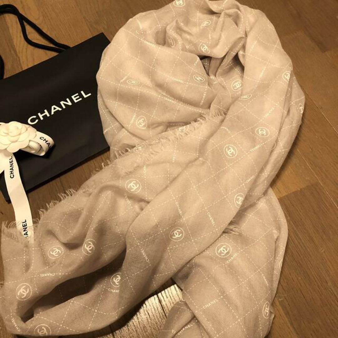 CHANEL - ご購入済美品 CHANEL シャネル ココマーク ロゴ カシミヤ