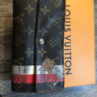 ルイヴィトン(LOUIS VUITTON)のらん123様専用ルイヴィトン　ポルトフォイユサラ　ポーター　長財布　破損あり(財布)