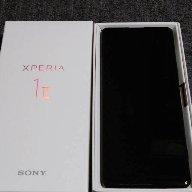 SONY XPERIA 1 II NA フロストブラック XQAT42B3JPC