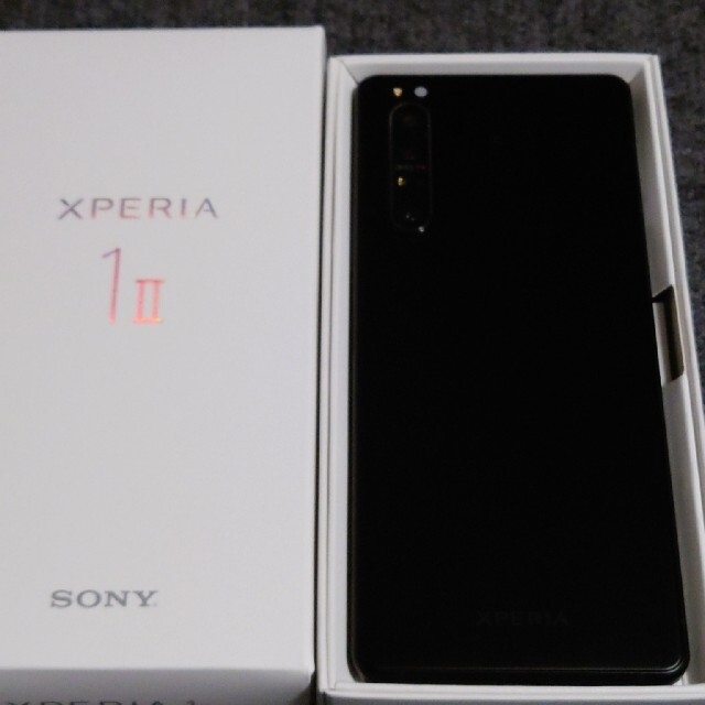 SONY XPERIA 1 II NA フロストブラック XQAT42B3JPC