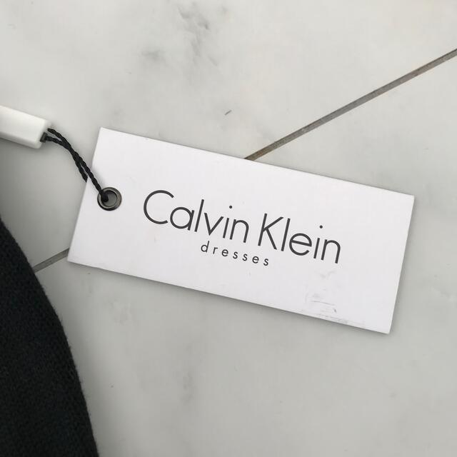 Calvin Klein(カルバンクライン)の④ Calvin Klein ノースリーブ ニット ワンピース レディースのワンピース(ひざ丈ワンピース)の商品写真
