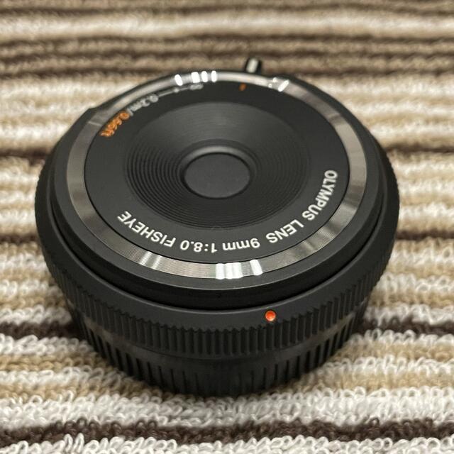 OLYMPUS(オリンパス)のOLYMPUS 9mm F8.0 Fisheye スマホ/家電/カメラのカメラ(レンズ(単焦点))の商品写真