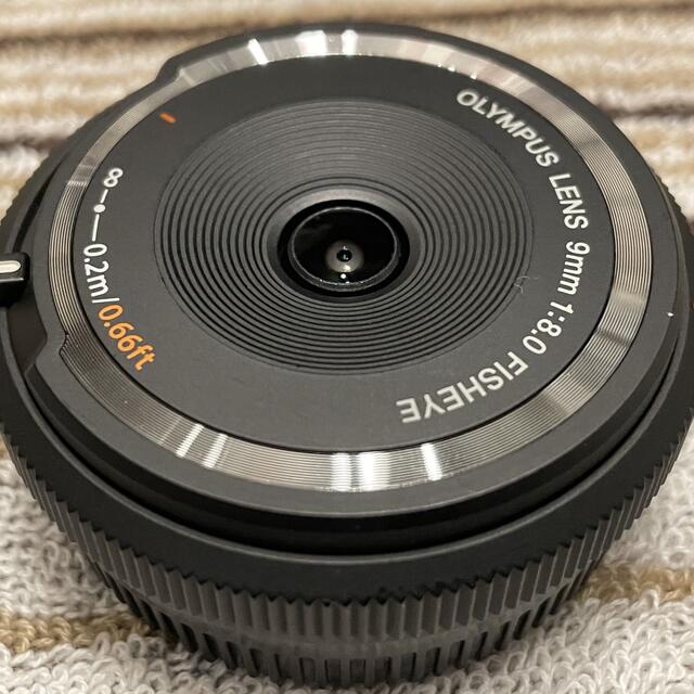 OLYMPUS(オリンパス)のOLYMPUS 9mm F8.0 Fisheye スマホ/家電/カメラのカメラ(レンズ(単焦点))の商品写真