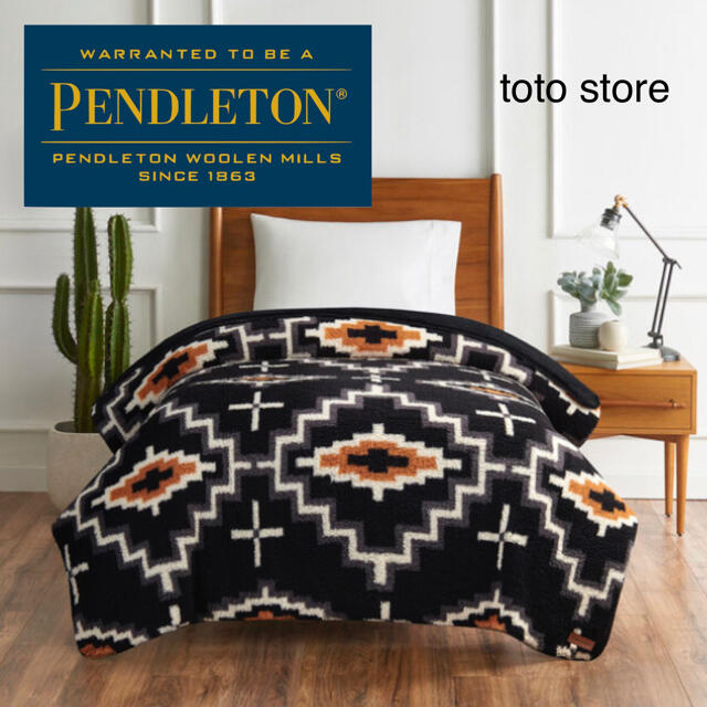 PENDLETON(ペンドルトン)の【新品未使用】ペンドルトン　PENDLETON ブランケット　ツインサイズ インテリア/住まい/日用品の寝具(毛布)の商品写真