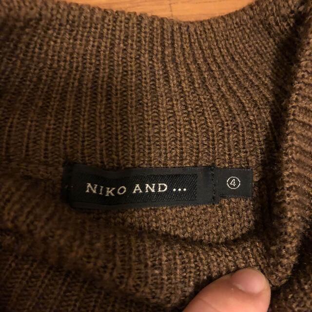 niko and...(ニコアンド)のニコアンド　ニットセーター メンズのトップス(ニット/セーター)の商品写真