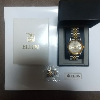 エルジン(ELGIN)のエルジン メンズウォッチ(腕時計(アナログ))