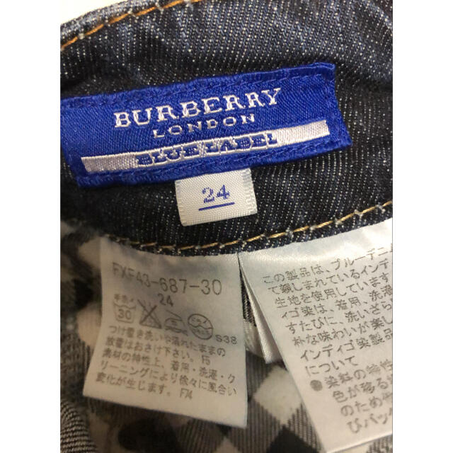 BURBERRY(バーバリー)のデニムミニスカート レディースのスカート(ミニスカート)の商品写真