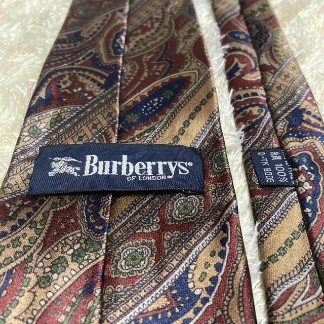 BURBERRY - 美品☆バーバリー ネクタイ ペイズリー ビジネスの通販 by